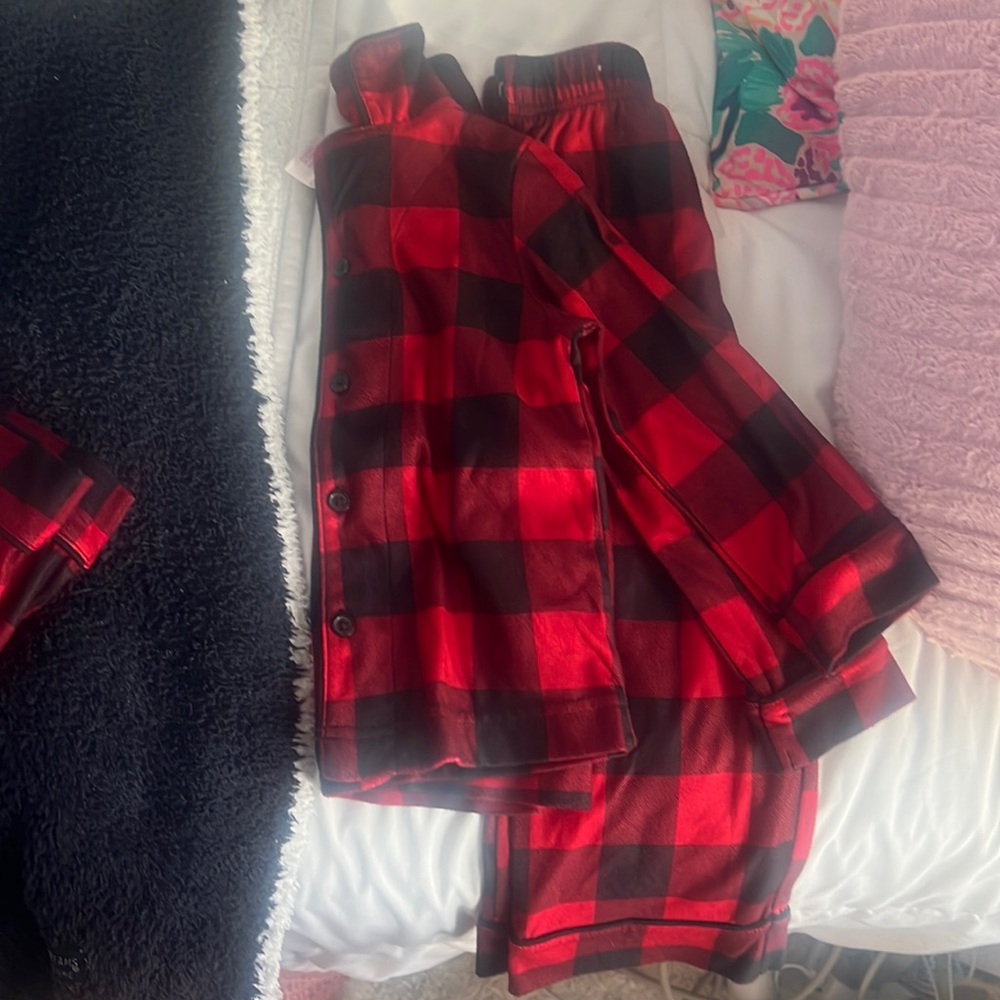EUC wondershop Buffalo plaid pajamas